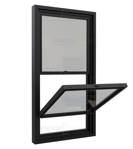 Single Hung Window Clean Position