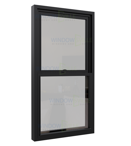 Single Hung Window Closed Position