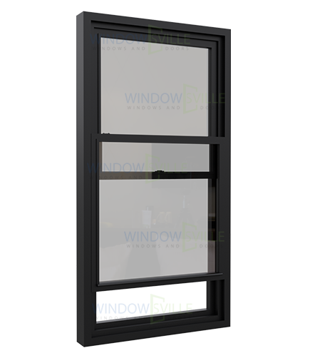 Single Hung Window Open Position