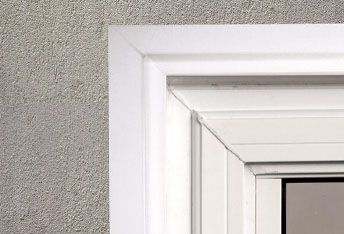 casement window integrated brick molda