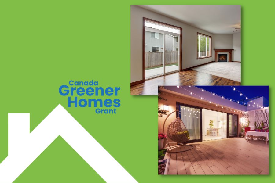 sliding doors greener homes grant