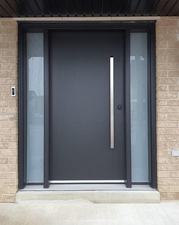 Etobicoke steel entry door installation
