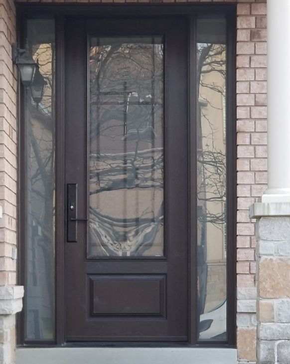 Oakville steel entry door installation