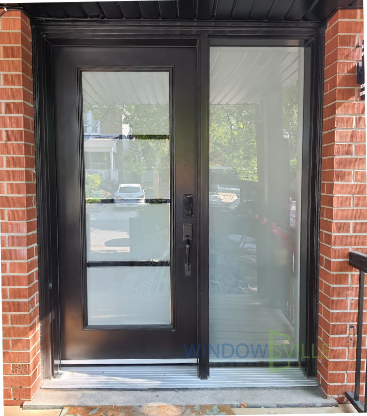 Steel Door With Sidelite