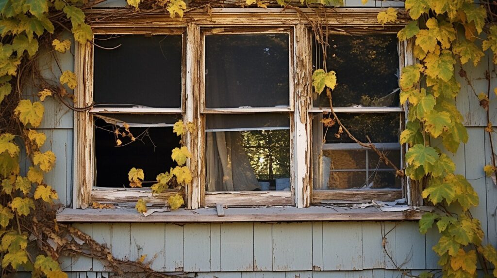 causes of rotting wood windows