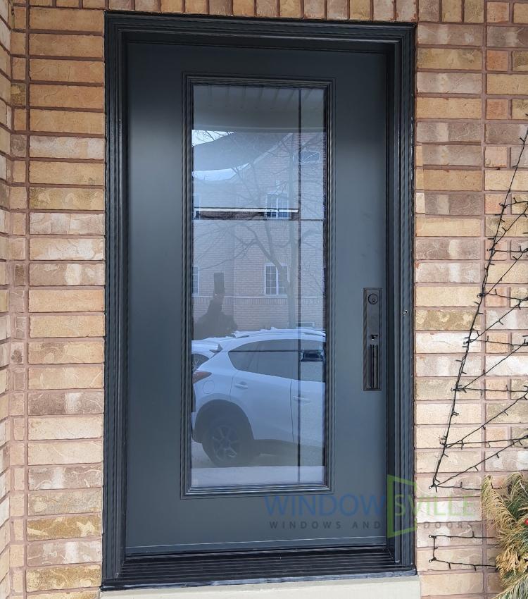Slate Grey Modern Door