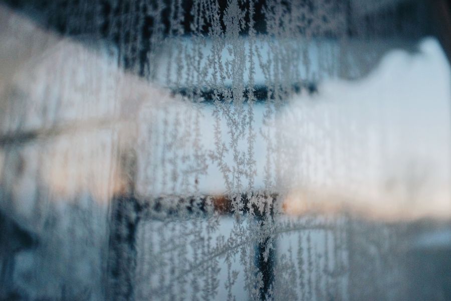 Foggy Frosted Window