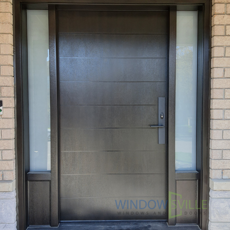 Fiberglass Door with Sidelites in Toronto