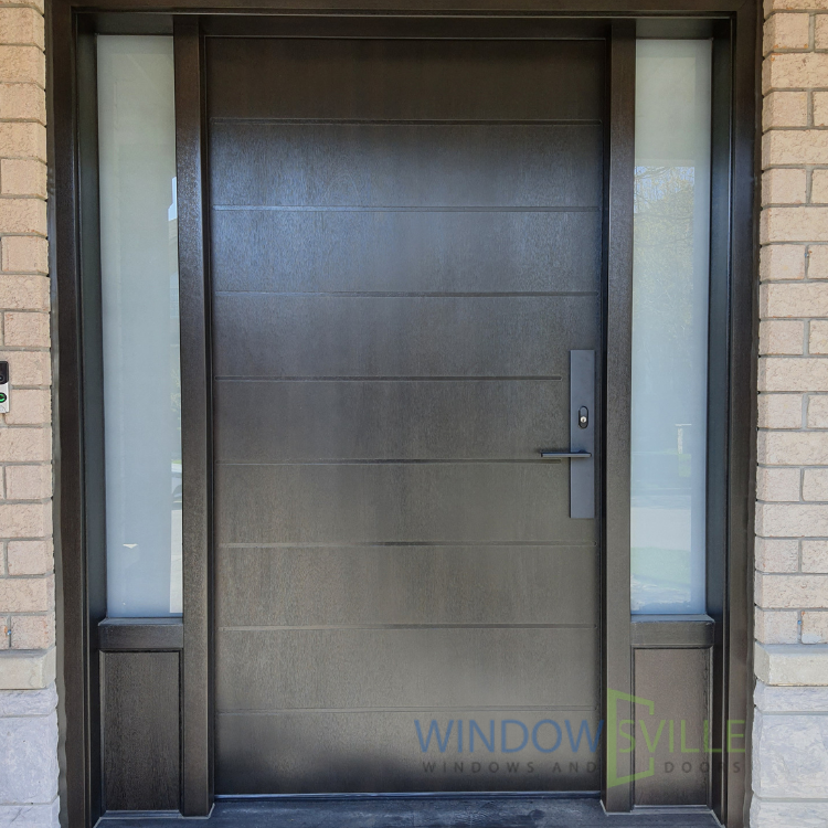 Fiberglass Door with Sidelites in Toronto Fiberglass Door with Sidelites in Toronto