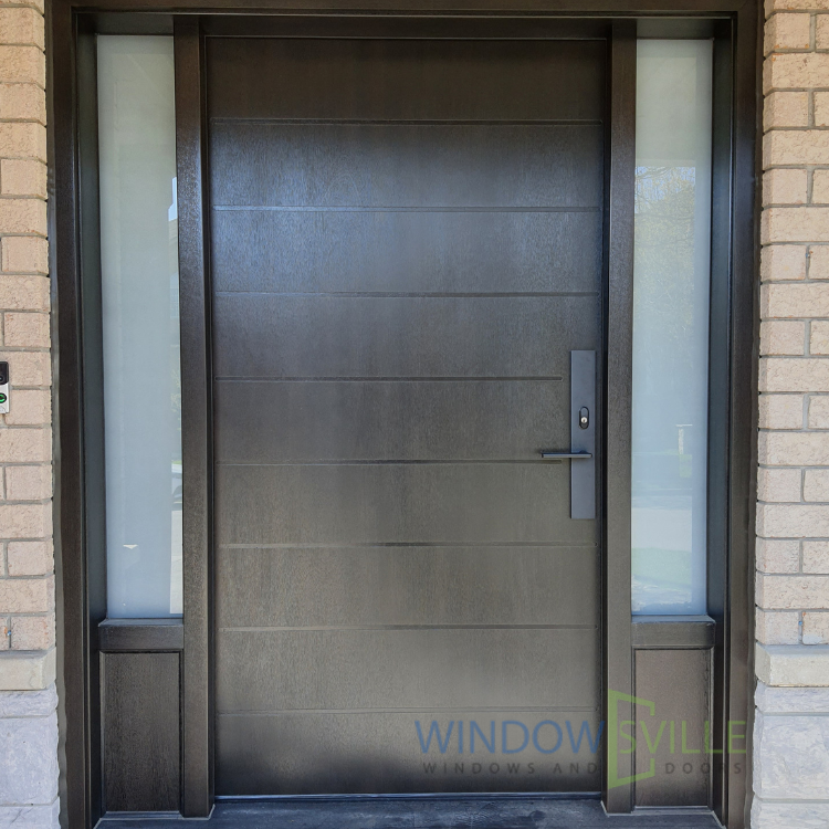 Fiberglass Door with Sidelites