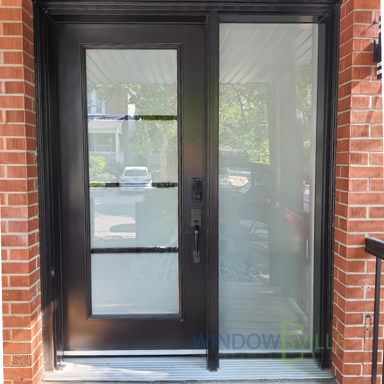 Steel Door With Sidelite