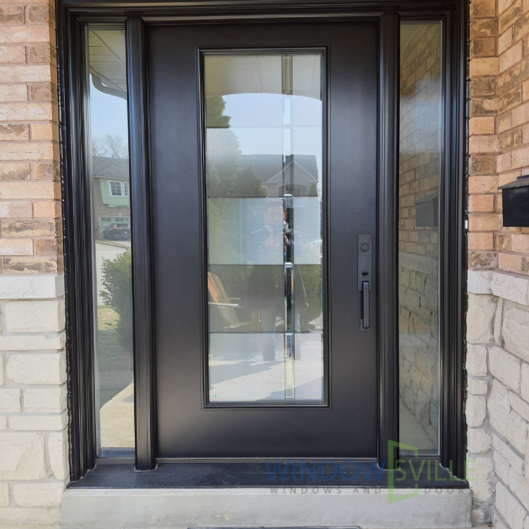 Windowsville Woodbridge Black Door